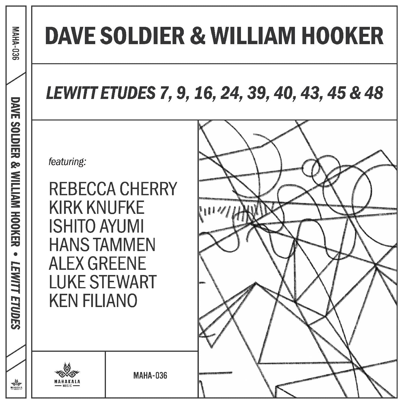 DAVID SOLDIER - Dave Soldier &amp; William Hooker : Lewitt Etudes cover 