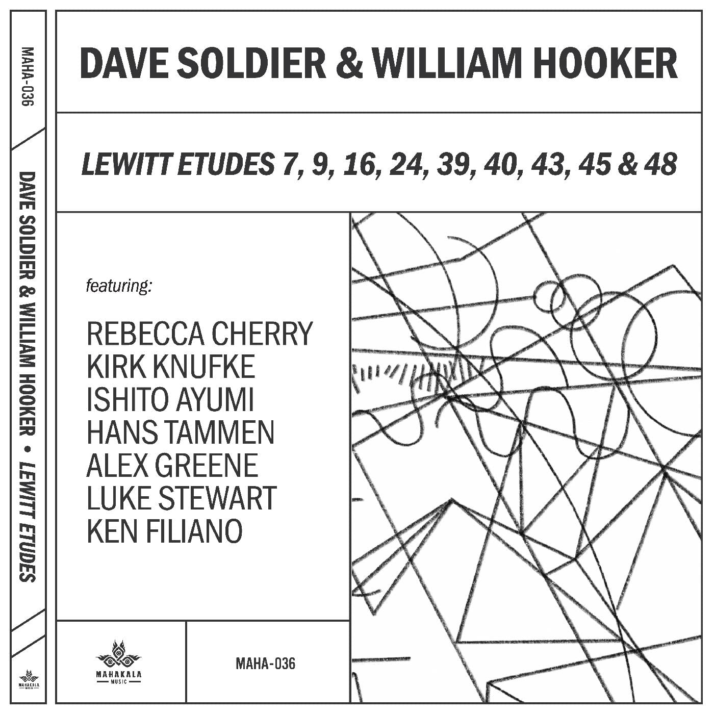 DAVID SOLDIER - Dave Soldier & William Hooker : Lewitt Etudes cover 