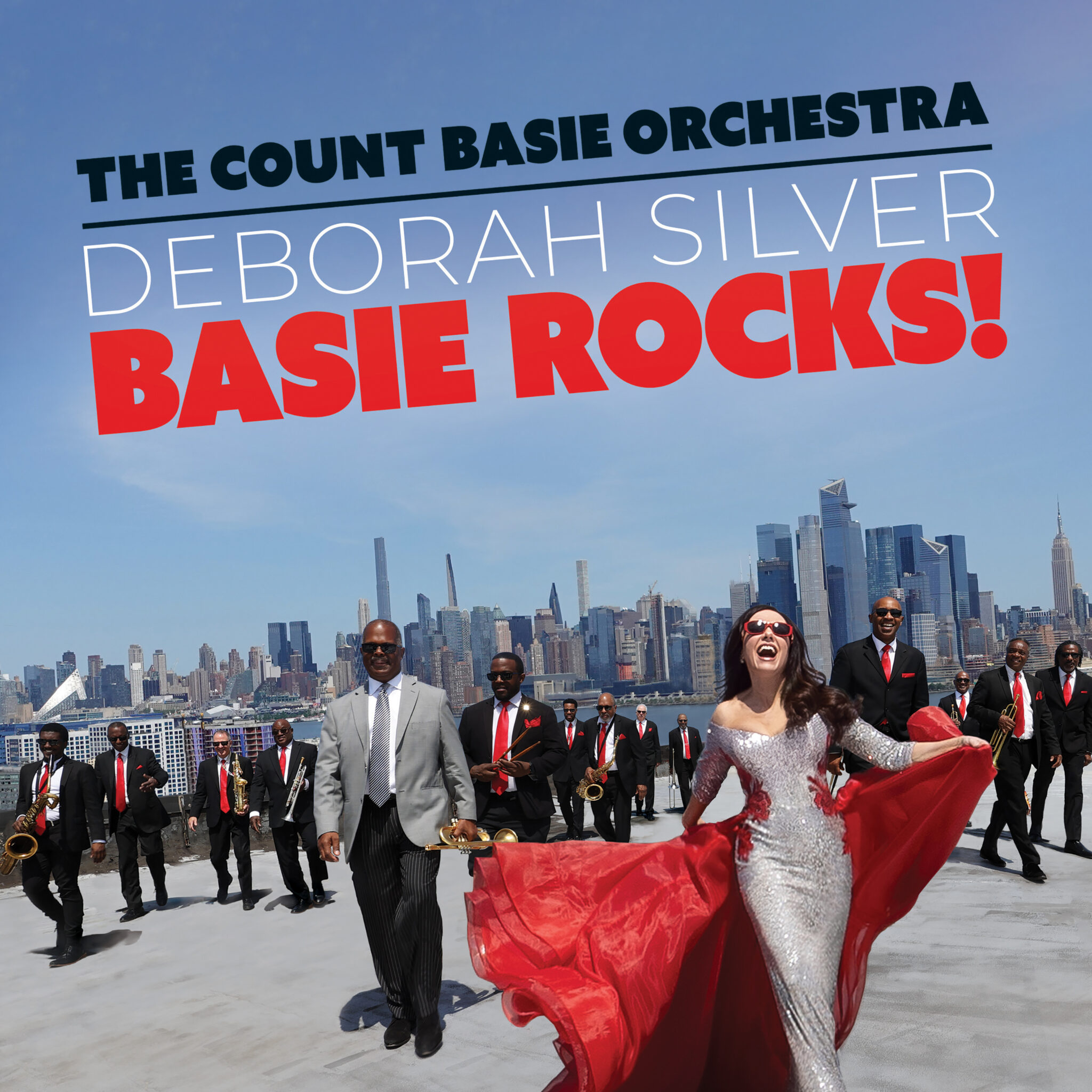 DEBORAH SILVER - Deborah Silver & Count Basie Orchestra : Basie Rocks! cover 