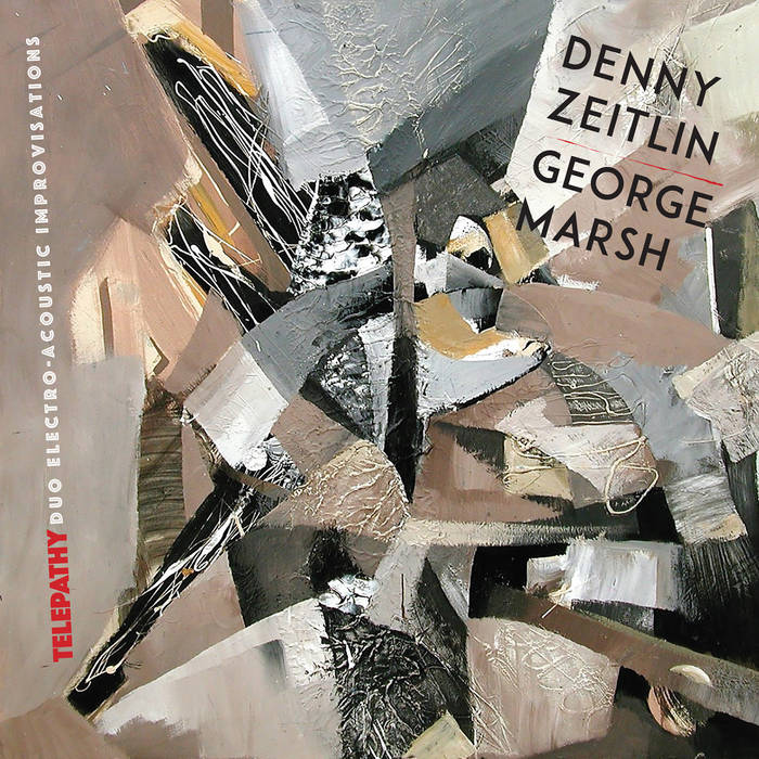 DENNY ZEITLIN - Denny Zeitlin &amp; George Marsh : Telepathy cover 