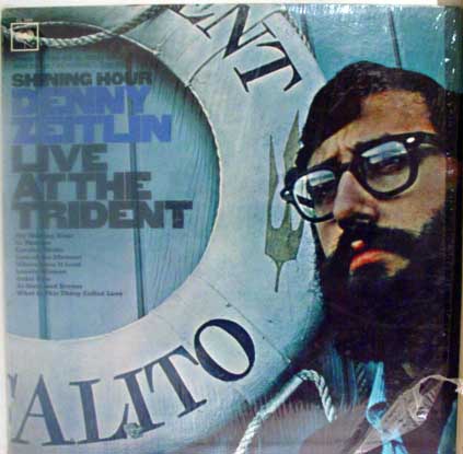 DENNY ZEITLIN - Live At The Trident cover 