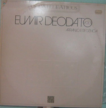 DEODATO - Arranjo E Regência Vol. 1 cover 