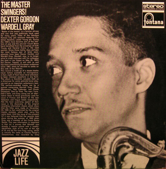 DEXTER GORDON - Dexter Gordon, Wardell Gray ‎: The Master Swingers! (aka Citizens Bop) cover 