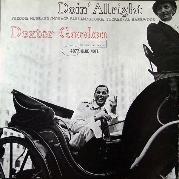 DEXTER GORDON - Doin' Allright cover 