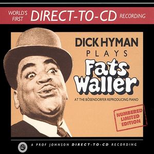 DICK HYMAN - Dick Hyman Plays Fats Waller cover 
