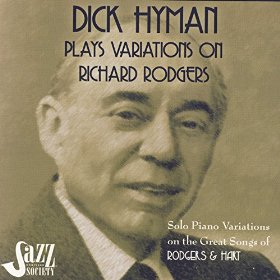 DICK HYMAN - Dick Hyman Plays Variations On Richard Rodgers cover 