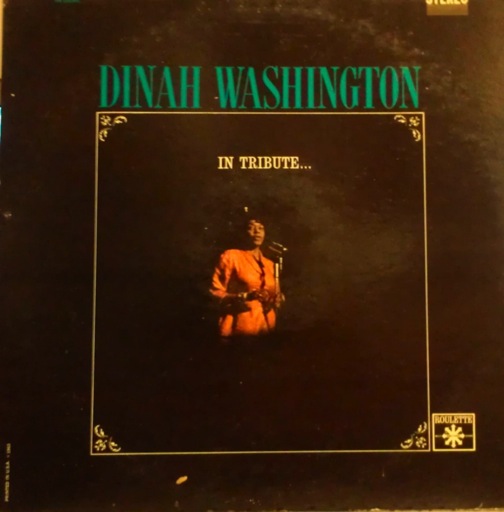 DINAH WASHINGTON - In Tribute cover 