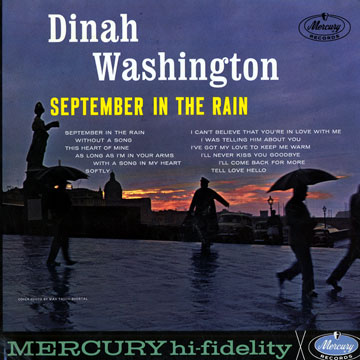 DINAH WASHINGTON - September In The Rain cover 