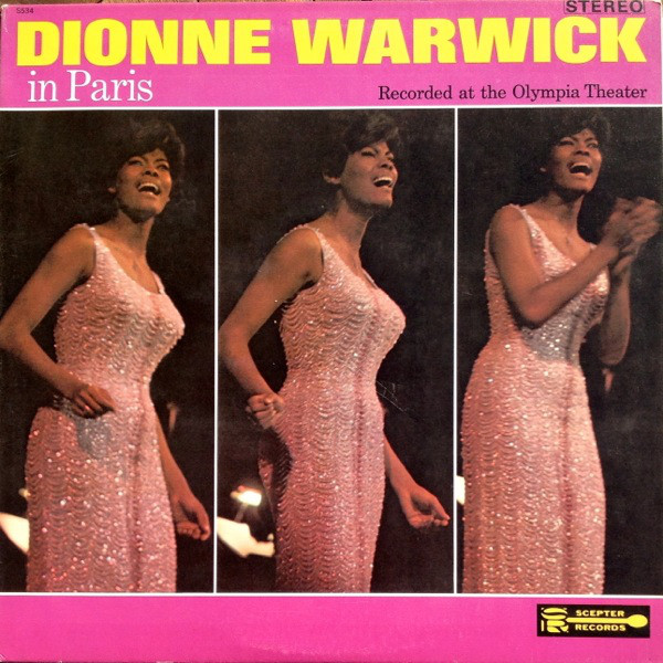 DIONNE WARWICK - In Paris  (aka All' Olympia) cover 