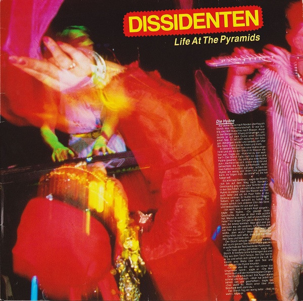 DISSIDENTEN - Life at the Pyramids cover 