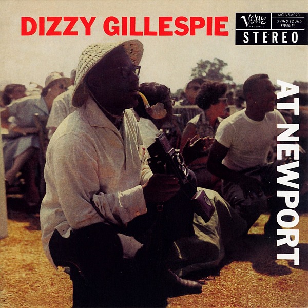DIZZY GILLESPIE - At Newport (50th anniversary edition) cover 