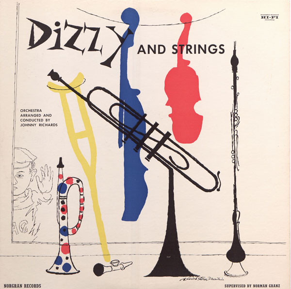 DIZZY GILLESPIE - Dizzy and Strings (aka  Diz Big Band) cover 