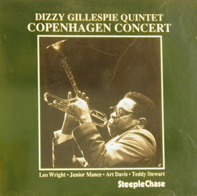 DIZZY GILLESPIE - Dizzy Gillespie Quintet in Copenhagen Concert 1959 cover 