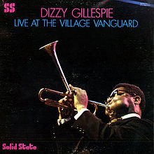 DIZZY GILLESPIE - Live At The Village Vanguard cover 