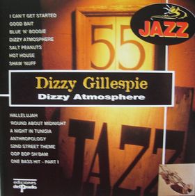 DIZZY GILLESPIE - Midnite Jazz & Blues: Dizzy Atmosphere cover 