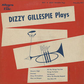DIZZY GILLESPIE - Plays cover 