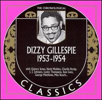 DIZZY GILLESPIE - The Chronological Classics: Dizzy Gillespie 1953-1954 cover 