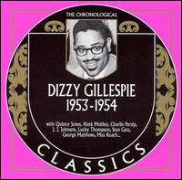 DIZZY GILLESPIE - The Chronological Classics: Dizzy Gillespie 1953-1954 cover 
