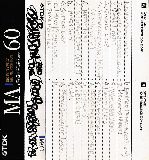 DJ SHADOW - Tracks And Beats ('93 - '94) cover 