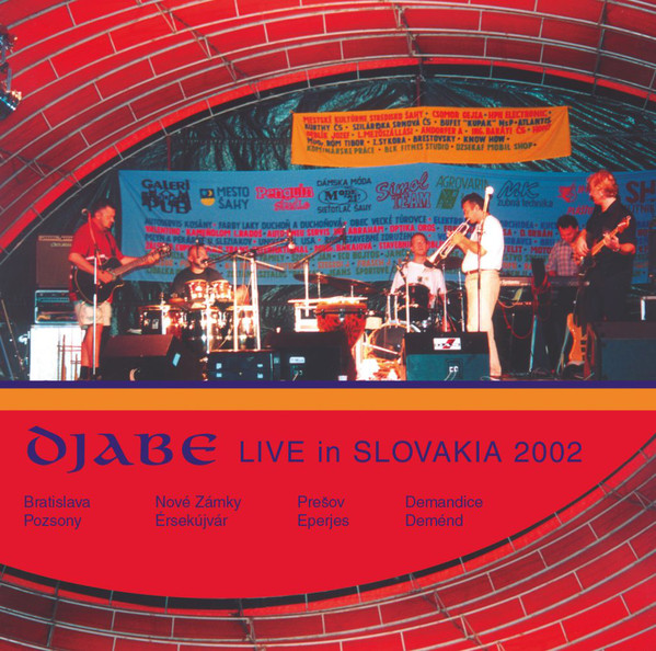 DJABE - Live in Slovakia cover 