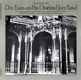 DOC EVANS - Doc Evans & His Dixieland Jazz Band cover 
