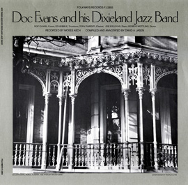 DOC EVANS - Doc Evans & His Dixieland Jazz Band cover 