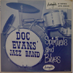 DOC EVANS - Spirituals and Blues cover 