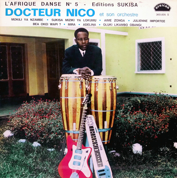 DOCTEUR NICO (NICOLAS KASANDA) - L'Afrique danse N° 5 cover 