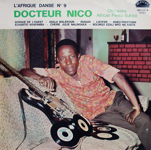 DOCTEUR NICO (NICOLAS KASANDA) - L'Afrique danse N° 9 cover 