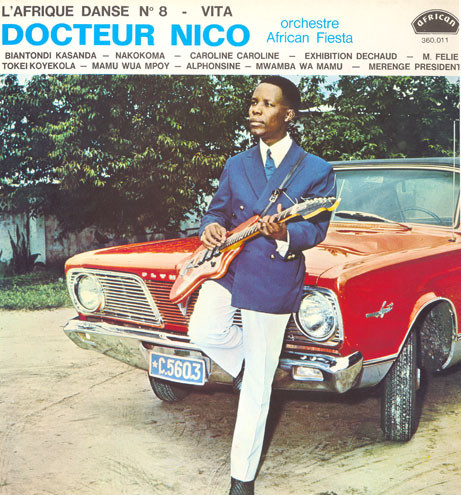 DOCTEUR NICO (NICOLAS KASANDA) - L'Afrique Danse Vol. 8 cover 