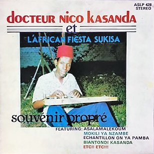 DOCTEUR NICO (NICOLAS KASANDA) - Souvénir Propré cover 