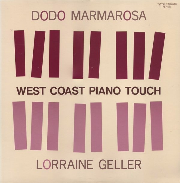 DODO MARMAROSA - Dodo Marmarosa / Lorraine Geller : West Coast Piano Touch cover 