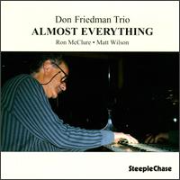 DON FRIEDMAN - Almost Everything cover 