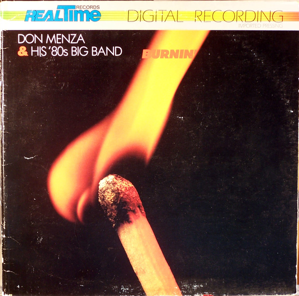 DON MENZA - Burnin' cover 