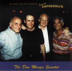 DON MENZA - The Don Menza Quartet : Live at Capozzoli's cover 