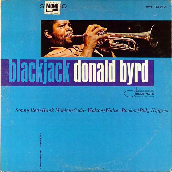 DONALD BYRD - Blackjack cover 