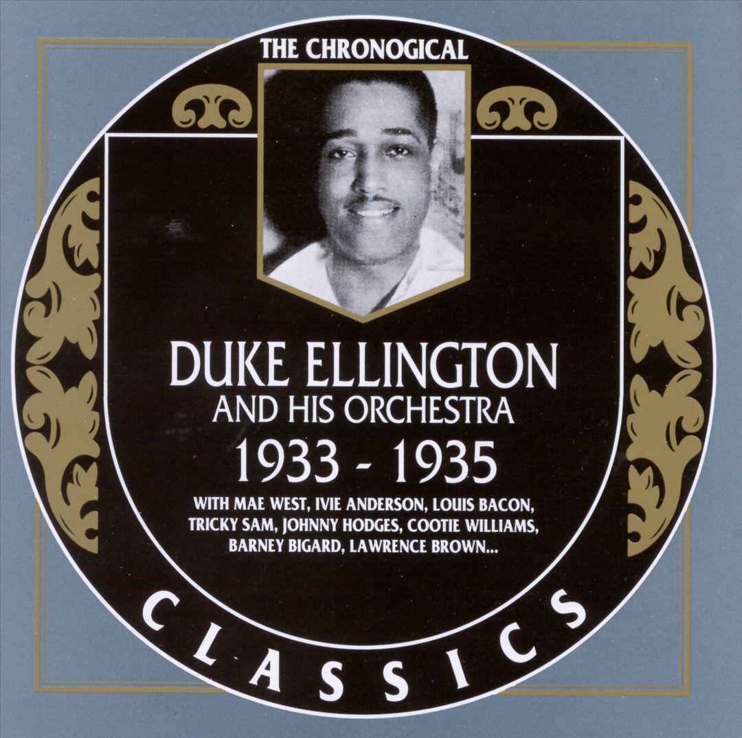 DUKE ELLINGTON - 1933-1935 cover 