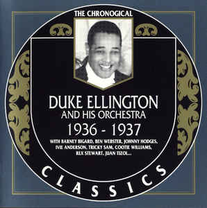 DUKE ELLINGTON - 1936-1937 cover 