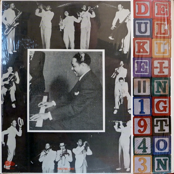 DUKE ELLINGTON - Duke Ellington World Broadcasting Series – Volume One,1943 cover 