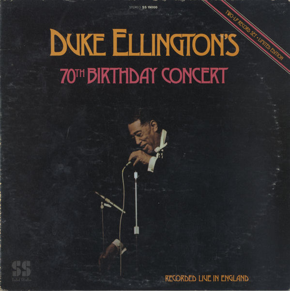 DUKE ELLINGTON - Duke Ellington's 70th Birthday Concert cover 