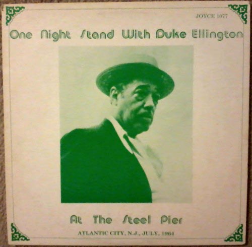 DUKE ELLINGTON - One Night Stand With Duke Ellington At The Steel cover 