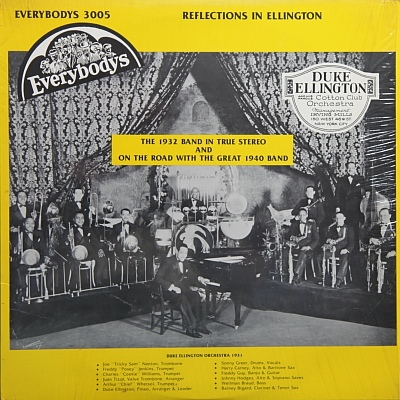 DUKE ELLINGTON - Reflections In Ellington cover 