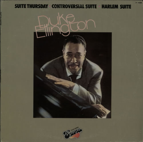 DUKE ELLINGTON - Suite Thursday - Controversial Suite - Harlem Suite cover 