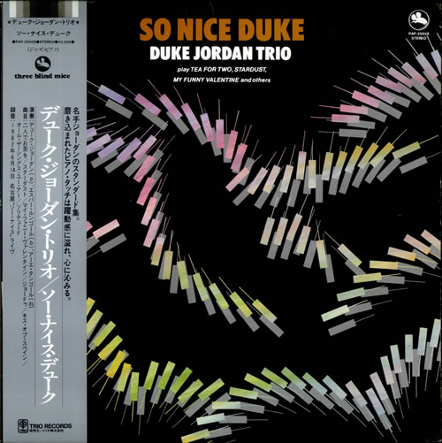 DUKE JORDAN - So Nice Duke cover 