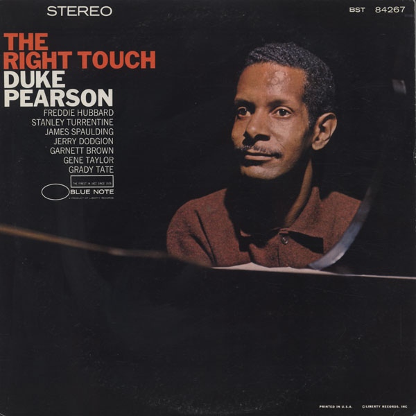 DUKE PEARSON - The Right Touch cover 