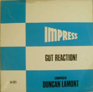 DUNCAN LAMONT - Gut Reaction! cover 
