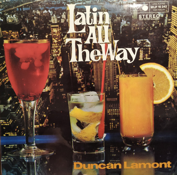 DUNCAN LAMONT - Latin all the way cover 