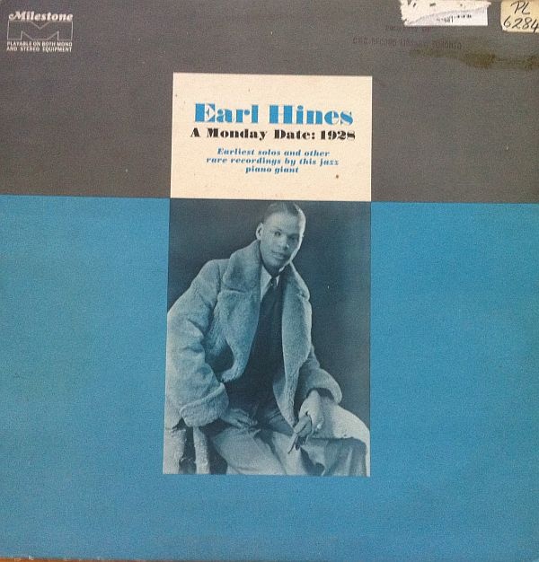 EARL HINES - A Monday Date: 1928 cover 