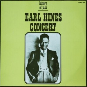 EARL HINES - Earl Hines Concert cover 