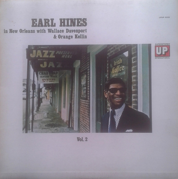 EARL HINES - Earl Hines In New Orleans - Vol. 2 cover 